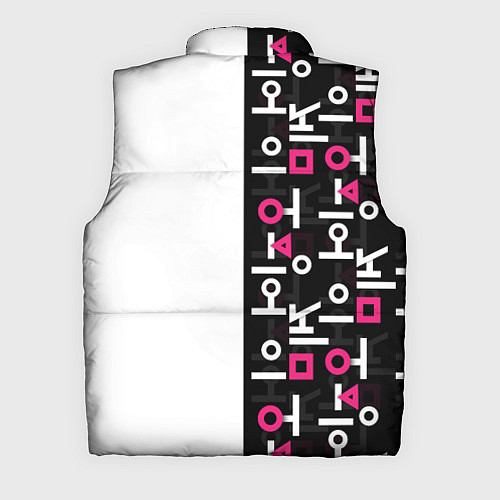 Мужской жилет Игра в кальмара: Стражи / 3D-Черный – фото 2