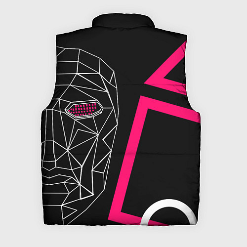 Мужской жилет Игра в кальмара: Маска ведущего / 3D-Красный – фото 2