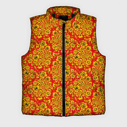 Мужской жилет Хохломские узоры