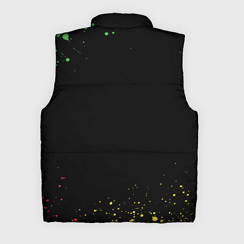 Мужской жилет Игра в кальмара: Фигурки / 3D-Черный – фото 2