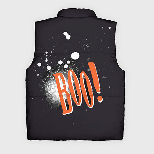 Мужской жилет Шарик-пугайка черный, полиэстер / 3D-Красный – фото 2