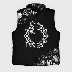 Мужской жилет 7 СМЕРТНЫХ ГРЕХОВ МЕЛОДИАС СИМВОЛ ДРАКОН, цвет: 3D-светло-серый