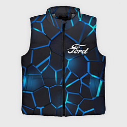 Мужской жилет Ford 3D плиты с подсветкой, цвет: 3D-светло-серый