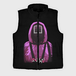 Мужской жилет Squid Game Square Guy, цвет: 3D-черный