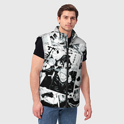 Мужской жилет Магическая битва Jujutsu Kaisen манга, цвет: 3D-черный — фото 2