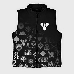 Мужской жилет DESTINY LOGOBOMBING, цвет: 3D-черный