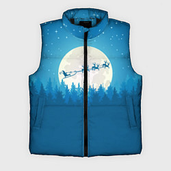 Мужской жилет Санта с Оленями