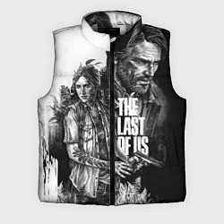 Мужской жилет THE LAST OF US ЧЁРНО БЕЛЫЙ