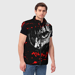 Мужской жилет ГАТС БЕРСЕРК BERSERK, цвет: 3D-красный — фото 2