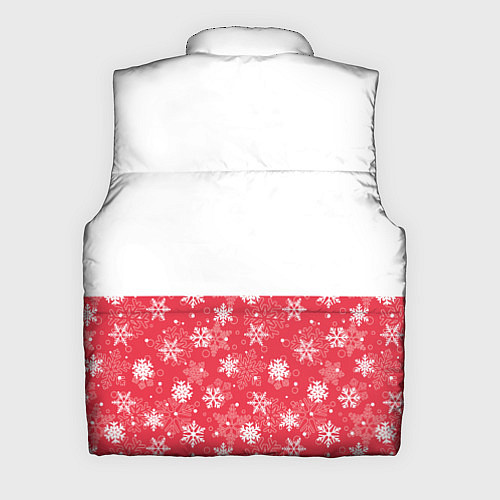Мужской жилет Оленёнок Merry Christmas / 3D-Черный – фото 2