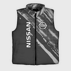 Мужской жилет Nissan Car Ниссан, цвет: 3D-черный