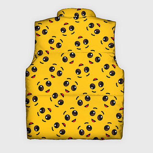 Мужской жилет FORTNITE BANANA FACE PATTERN ФОРТНАЙТ ЛИЦО БАНАНА / 3D-Черный – фото 2