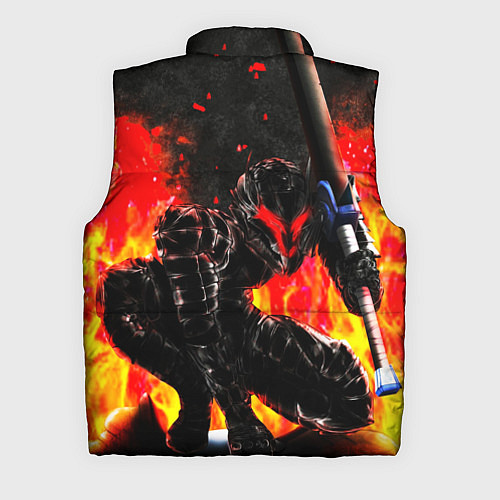 Мужской жилет БЕРСЕРК ОГНЕННЫЙ BERSERK / 3D-Черный – фото 2