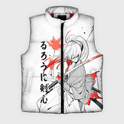 Мужской жилет Rurouni Kenshin - Бродяга Кэнсин, цвет: 3D-красный
