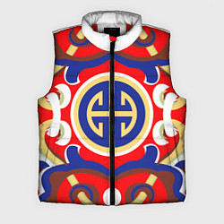 Мужской жилет Монгольский орнамент