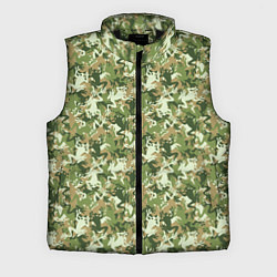 Мужской жилет Лягушки камуфляж, цвет: 3D-черный
