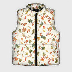 Мужской жилет Тёплая осень, цвет: 3D-черный