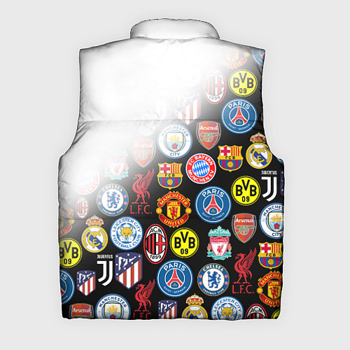 Мужской жилет FC BARCELONA LOGOBOMBING / 3D-Черный – фото 2