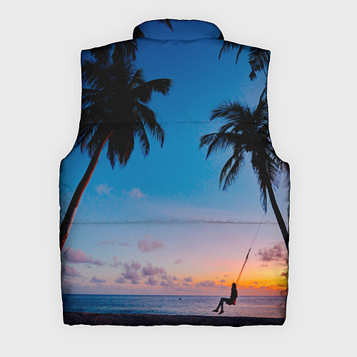 Мужской жилет Пляжное настроение / 3D-Красный – фото 2