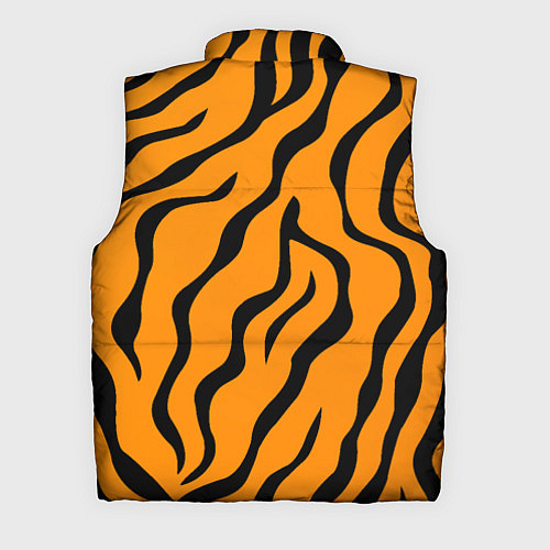 Мужской жилет ТИГРИННЫЕ ПОЛОСЫ / 3D-Светло-серый – фото 2