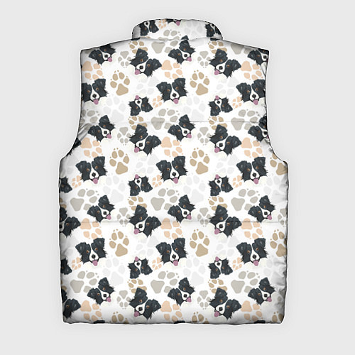 Мужской жилет Бордер Колли / 3D-Светло-серый – фото 2