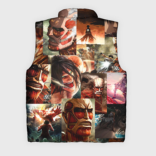 Мужской жилет Атака Титанов Shingeki no Kyojin / 3D-Красный – фото 2