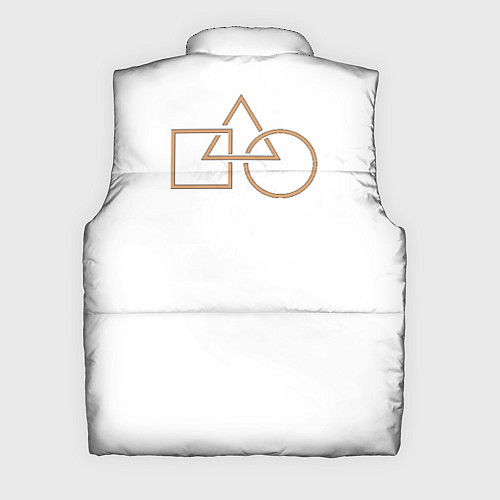 Мужской жилет Игра в кальмар / 3D-Светло-серый – фото 2