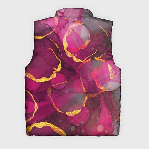 Мужской жилет Малиновое вино / 3D-Черный – фото 2