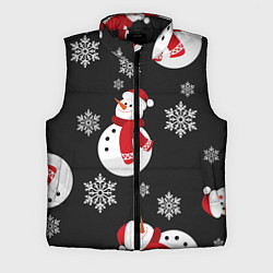 Мужской жилет Снеговик!