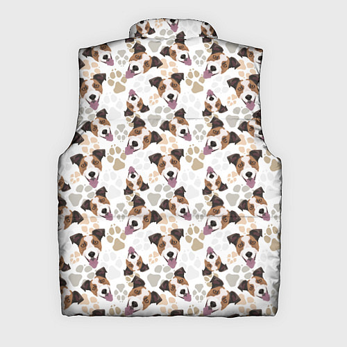 Мужской жилет Джек Рассел Терьер / 3D-Черный – фото 2