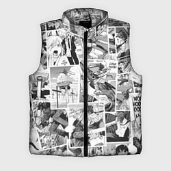 Мужской жилет Chainsaw Man Человек-бензопила манга, цвет: 3D-светло-серый
