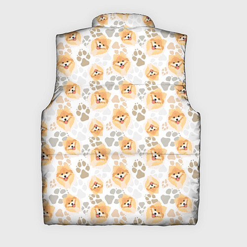 Мужской жилет Собака Чау-Чау / 3D-Красный – фото 2