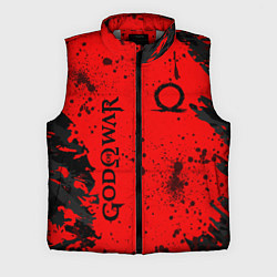 Мужской жилет God of War Брызги крови, цвет: 3D-светло-серый