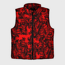 Мужской жилет LA CASA DE PAPEL RED CODE PATTERN