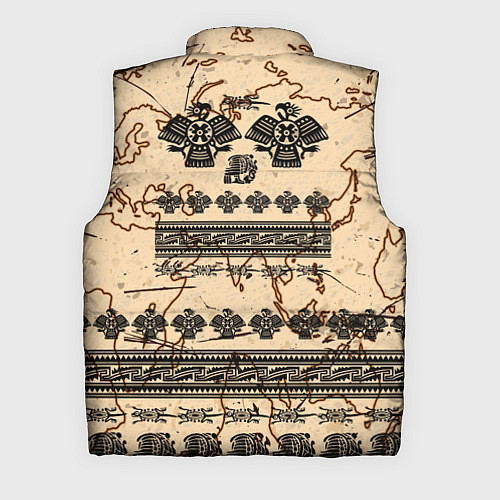 Мужской жилет AztecsАцтеки / 3D-Черный – фото 2