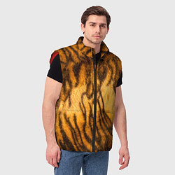 Мужской жилет Шкура тигра 2022, цвет: 3D-красный — фото 2