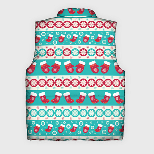 Мужской жилет Новогодний Тигр с подарком / 3D-Красный – фото 2