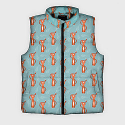 Мужской жилет Тигрята паттерн