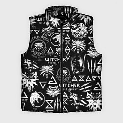 Мужской жилет ВЕДЬМАК ЛОЛГОБОМБИНГ THE WITCHER, цвет: 3D-черный