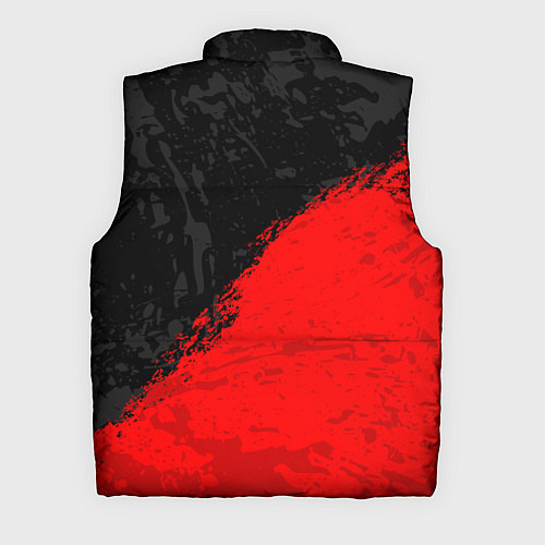 Мужской жилет DOTA 2 RED LOGO, БРЫЗГИ КРАСОК / 3D-Красный – фото 2