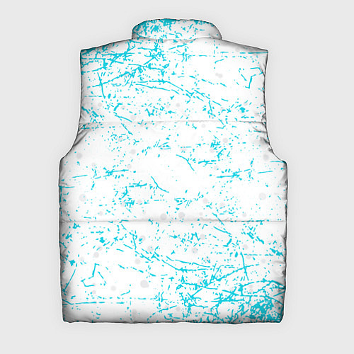 Мужской жилет Зимний Тигр в шарфе / 3D-Красный – фото 2