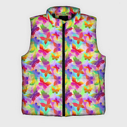 Мужской жилет Разноцветные Бабочки Color