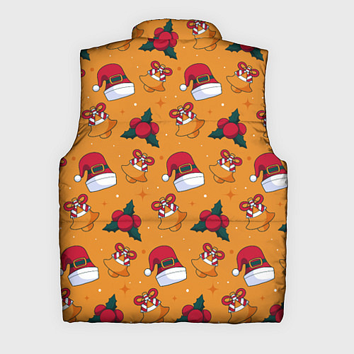 Мужской жилет Новогоднее настроениe / 3D-Красный – фото 2