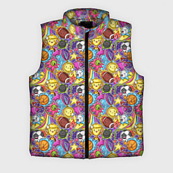 Мужской жилет Разный спорт в мультяшном стиле