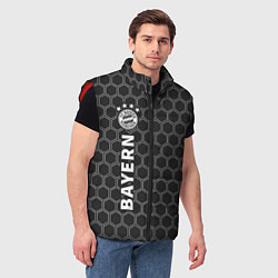 Мужской жилет БАВАРИЯ Соты По вертикали, цвет: 3D-красный — фото 2