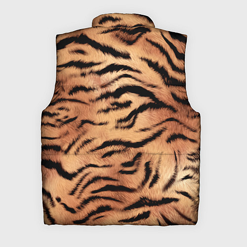 Мужской жилет Шкура тигра текстура / 3D-Красный – фото 2