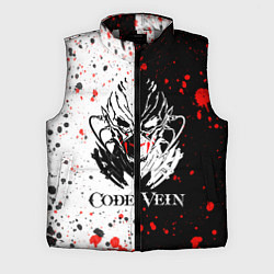 Мужской жилет Code Vein Logo, цвет: 3D-светло-серый