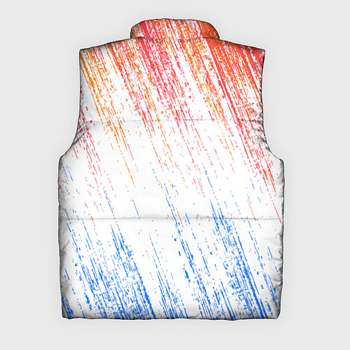 Мужской жилет Атака Титанов Ласкутный Неон 2022 / 3D-Красный – фото 2