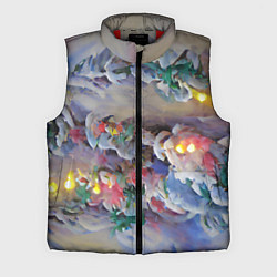 Мужской жилет Уютное новогоднее настроение, цвет: 3D-красный