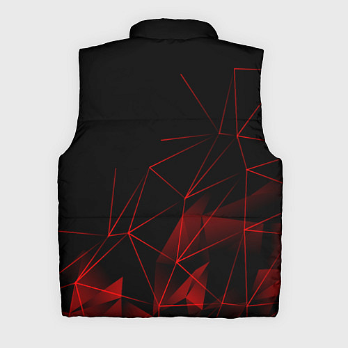 Мужской жилет HONDA, ХОНДА ГЕОМЕТРИЯ ЛИНИИ / 3D-Черный – фото 2